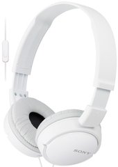 Навушники з мікрофоном Sony MDR-ZX110AP White (MDRZX110APW)