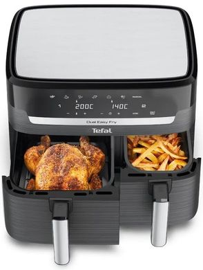 Мультипечь (аэрофритюрница) Tefal Dual Easy Fry&Grill Air Fryer EY905B10 106427 фото