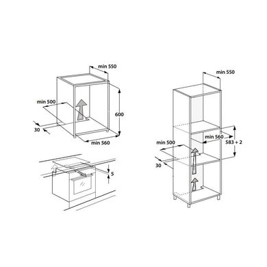 Духовка електрична Whirlpool AKZ9 6230 S 102743 фото