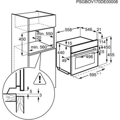 Духовка електрична AEG KMR721000B 102448 фото