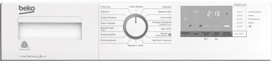 Пральна машина Beko WUE6512XSSW 102088 фото