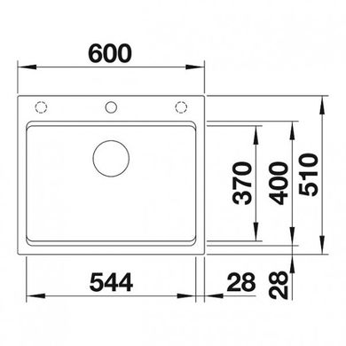 Кухонна мийка Blanco ETAGON 6 524539 106703 фото