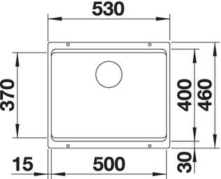 Кухонна мийка Blanco ETAGON 500-U 522231 103455 фото