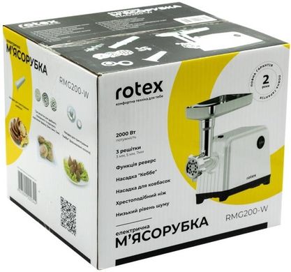 Мясорубка Rotex RMG200-W 102996 фото