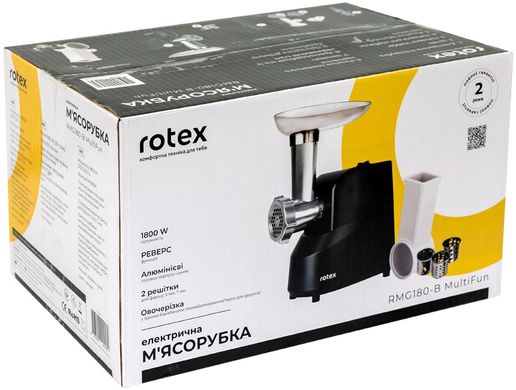 М'ясорубка Rotex RMG180-B MultiFun 102998 фото