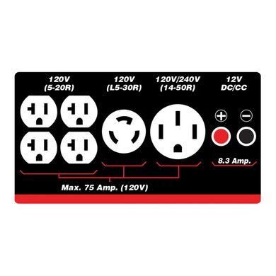 Бензиновий генератор King Canada KCG-12000GE Power Force 12000W 103965 фото