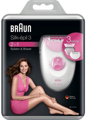 Эпилятор Braun Silk-epil 3 SE 3274 106088 фото