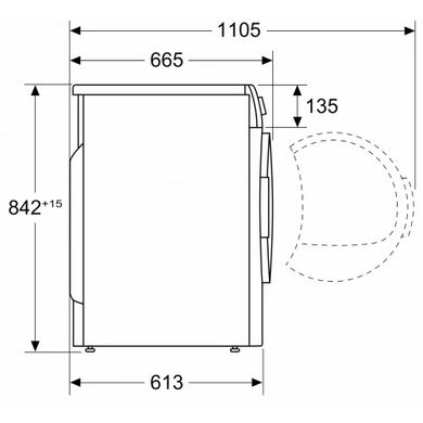 Сушильна машина Bosch WTH85077PL 105024 фото