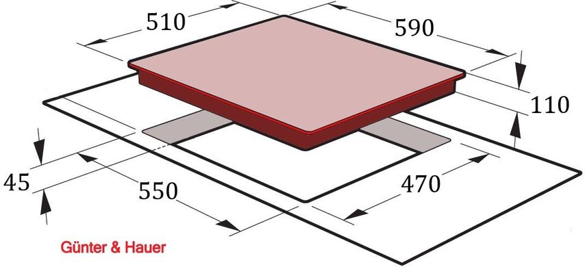 Варильна поверхня Gunter&Hauer GT 642 102260 фото